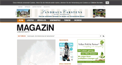 Desktop Screenshot of magazin-luebecker-bucht.de